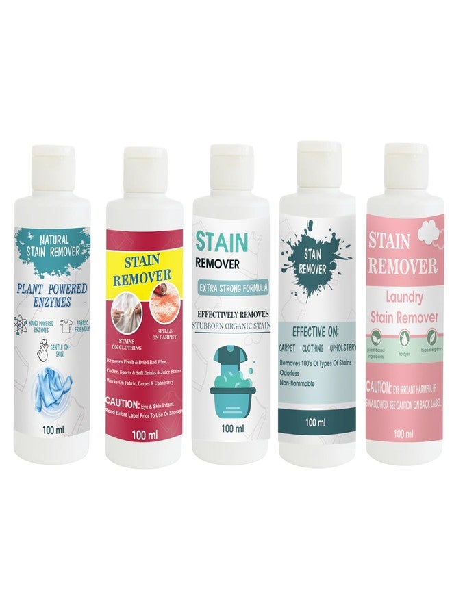 مجموعة مزيلات البقع من توفوس: مزيل بقع القمصان، الأحمر، الدمى، السماء، والوردي | محلول تنظيف متعدد الأسطح للملابس والأقمشة والمفروشات (100 غرام لكل عبوة) - Image 1